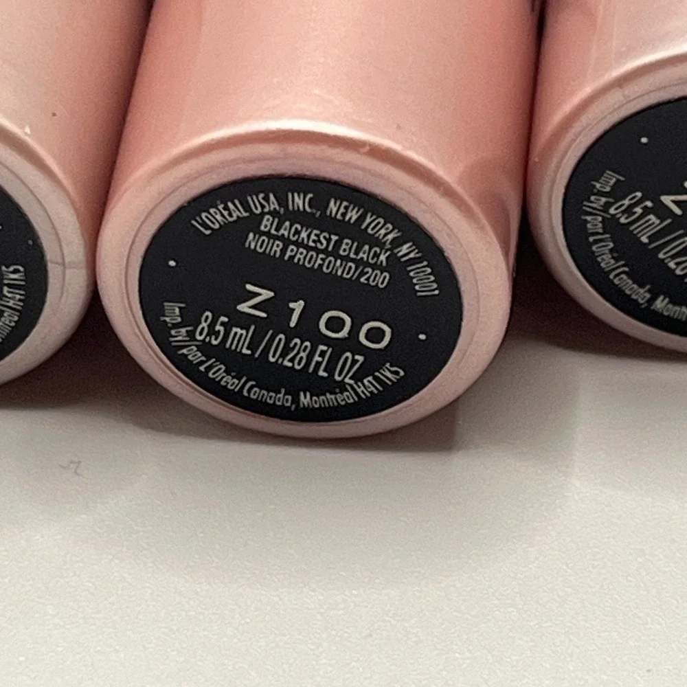 Lot of 3 L'Oreal Paris Lash Paradise Mascara Blackest Black & NYX Butter Gloss‎